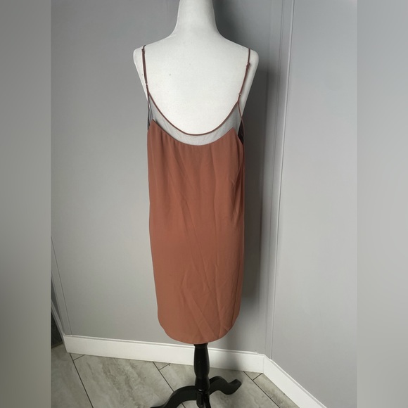 BABATON camisole slip dress with sheer upper size medium - Picture 7 of 8